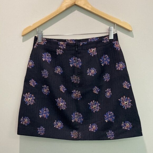 CLUB Monaco Wool Silk Camissa Skirt - Picture 4 of 10